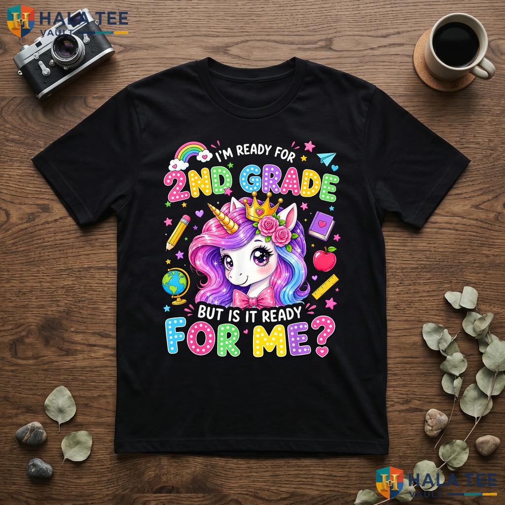 2nd Grade Girls School Shirt First Day Of Second Grade Back To School