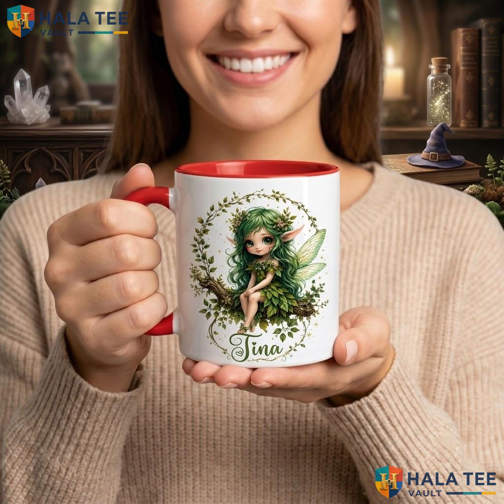 Fairy Fantasy Halloween Mug Custom Cute Wizard Hat Ceramic Coffee Camping Mug