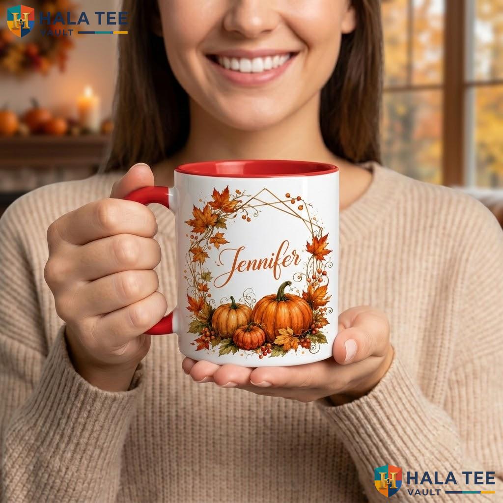 Halloween Wreath Ceramic Camping Mug Scary Spooky Tree Decorative Coffee Mug