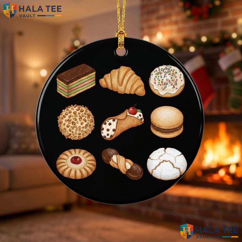Italian Cookie Food Christmas Ornament Funny Baking Holiday Decor