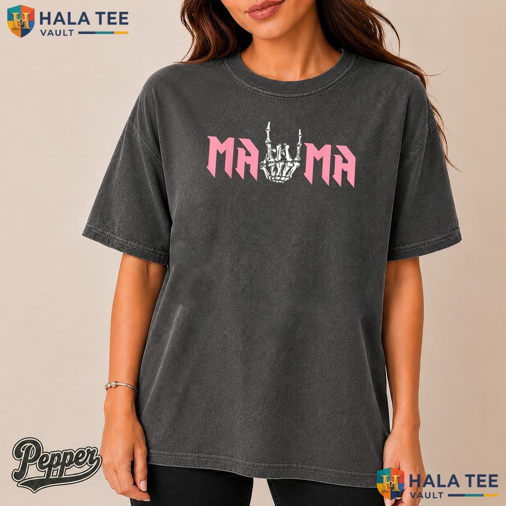 Mama Bad Two The Bone Comfort Colors Shirt 2nd Birthday Party Apparel Top
