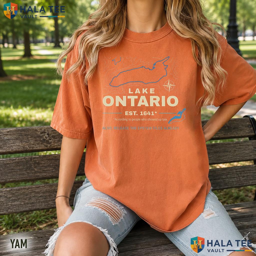 Not America Retro Style T-Shirt Ontario Est 1641 Humor Parody Gift