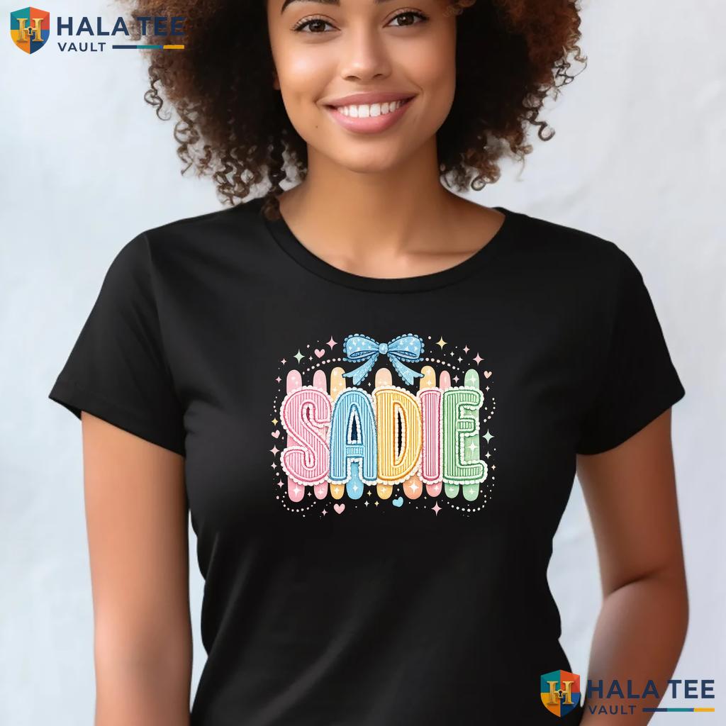 Personalized Striped School Shirt Custom Name Kindergarten First Day Top Adult