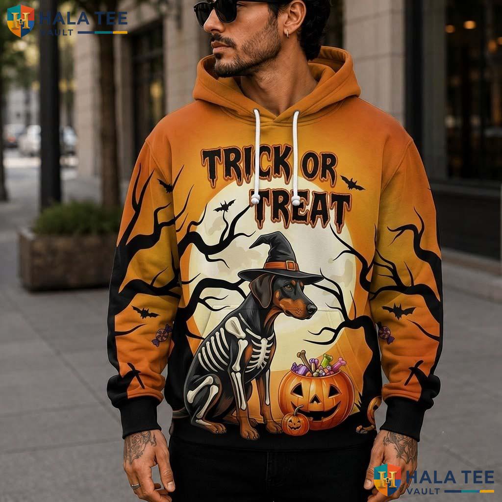 Rhodesian Ridgeback Halloween 3D Printed Hoodie Cute Trick Or Treat Apparel