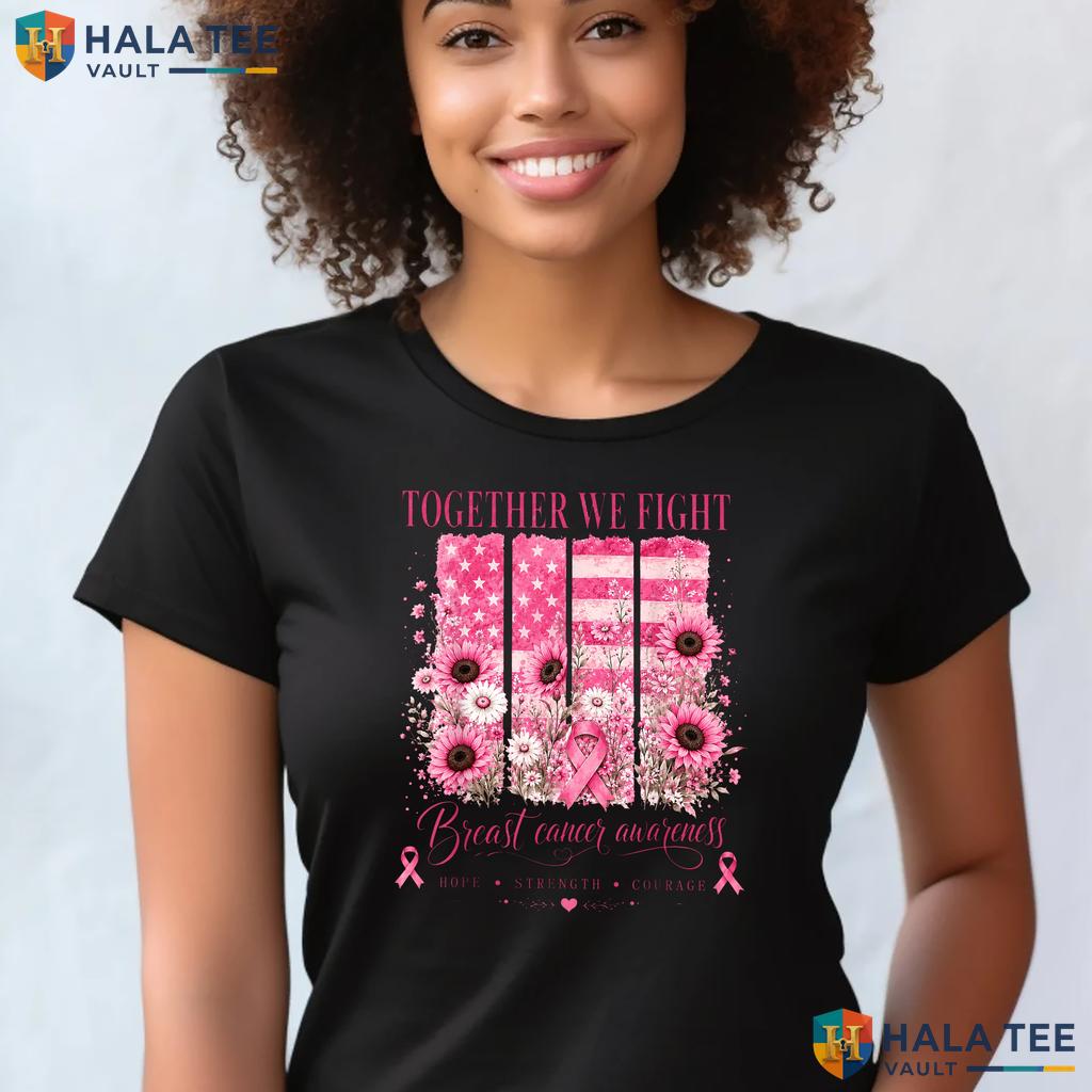 Support Squad Pink Ribbon Tee Breast Cancer Awareness Apparel Top