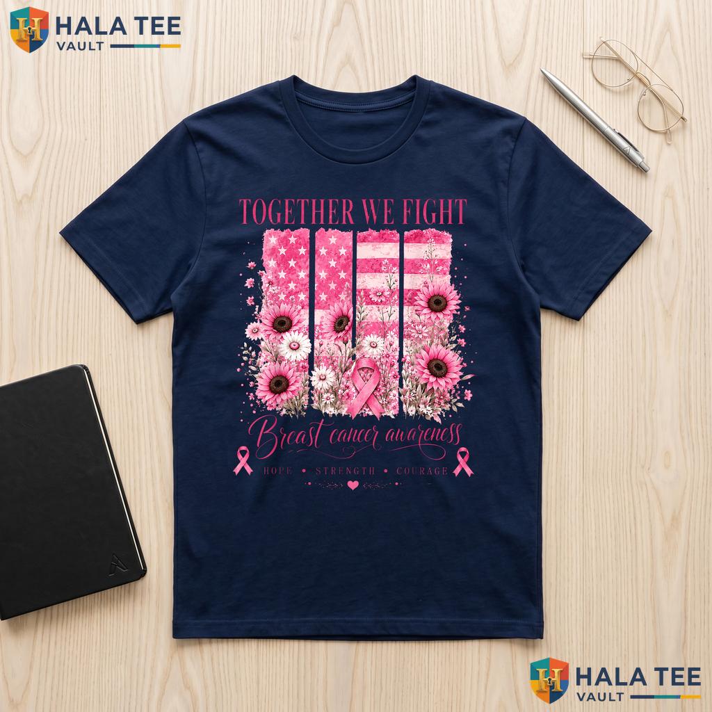 Support Squad Pink Ribbon Tee Breast Cancer Awareness Apparel Top Adult