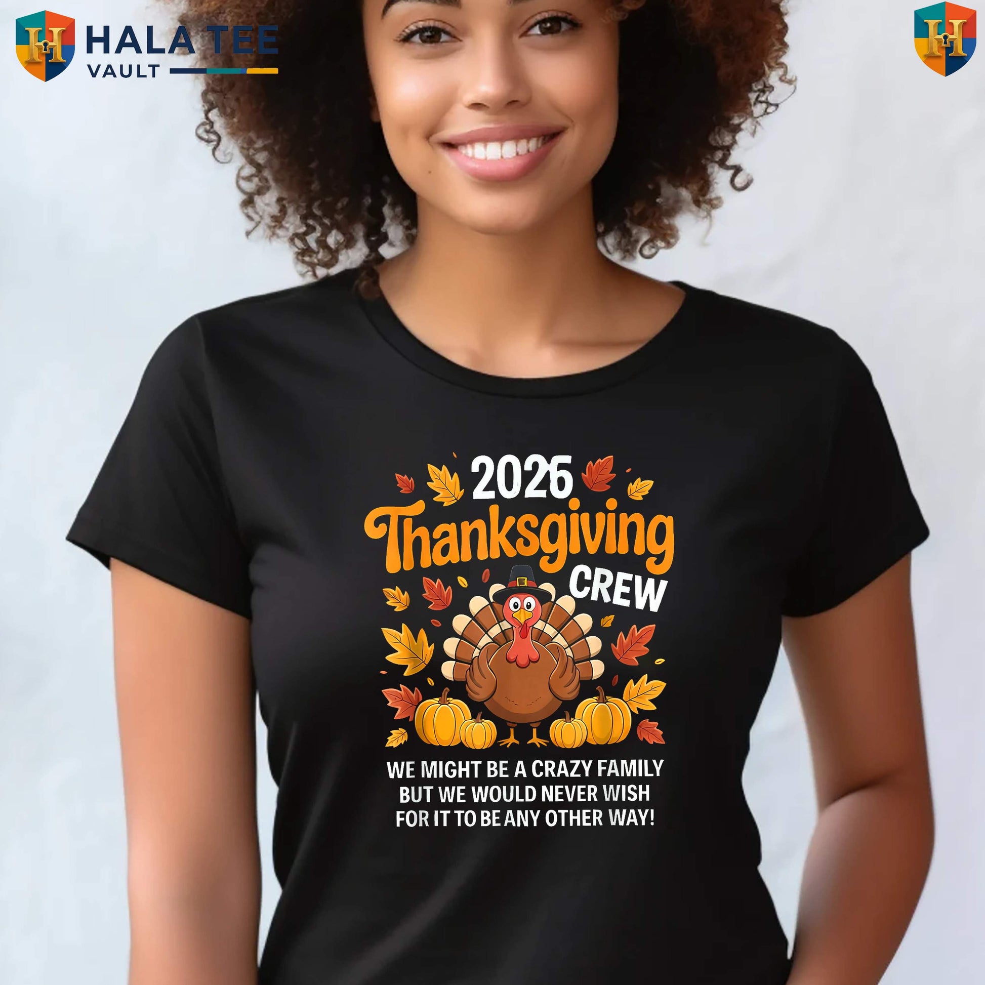 Thanksgiving Crew 2026 Matching Shirt Family Turkey Holiday Dinner Group Outfit