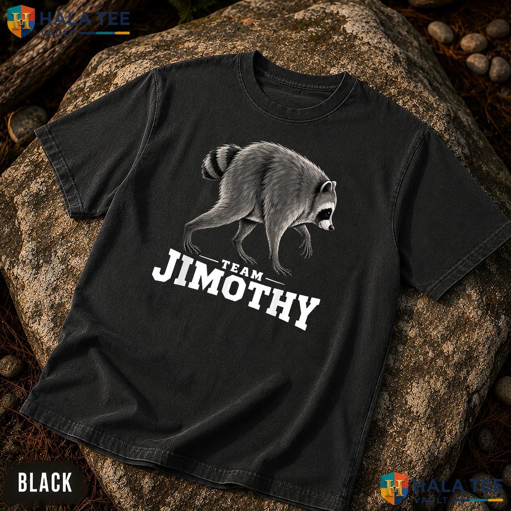 Viral Jimothy Raccoon Comfort Colors T-Shirt Funny Trash Panda Meme Apparel