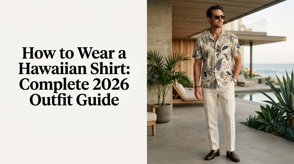2026 Hawaiian shirt outfit guide for modern men