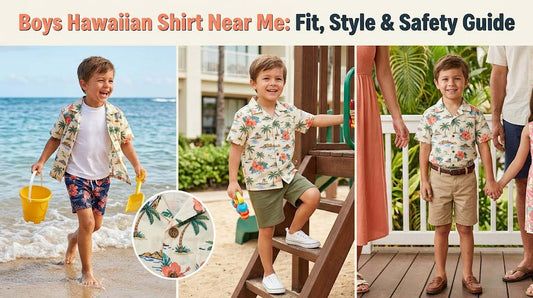 Boys Hawaiian Shirt Styles: Adorable Kids & Toddler Fits