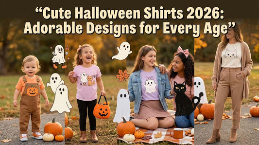 Cute Halloween Shirts 2026: Adorable Designs for Every Age