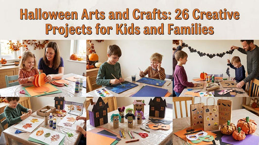 Halloween Arts and Crafts: 26 Creative Projects for Kids and Families
