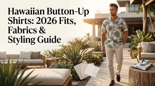 Hawaiian Button Up Shirts: 2026 Summer Fit Trends
