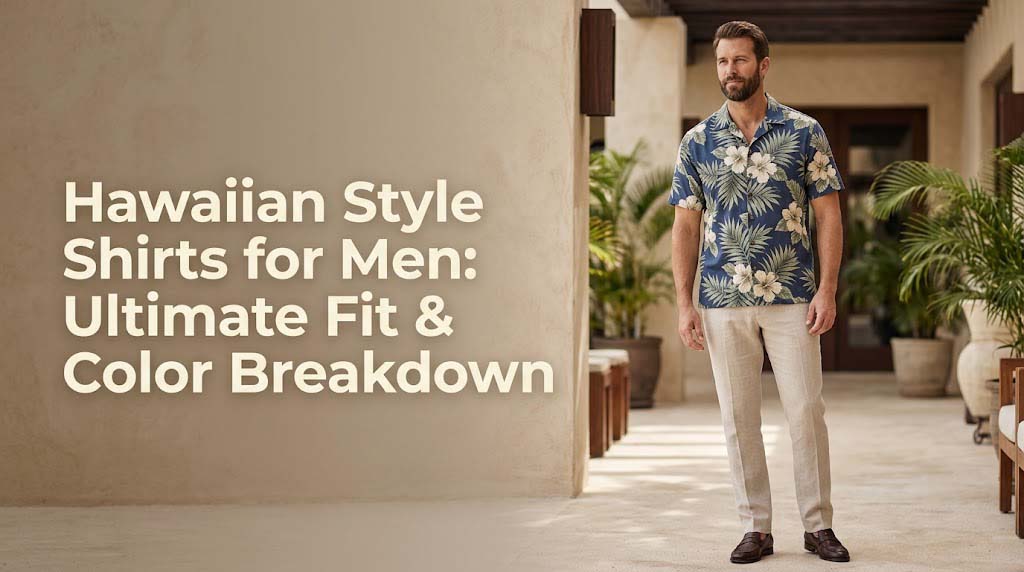Hawaiian Style Shirts for Men: Ultimate Fit & Color Breakdown