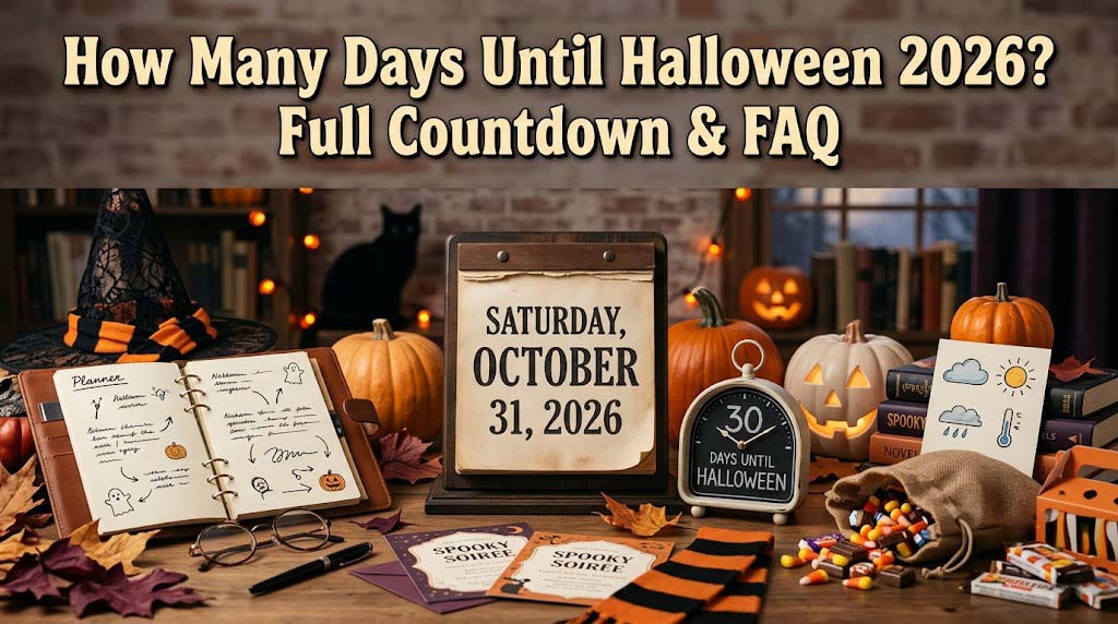 How Many Days Until Halloween 2026? Full Countdown & FAQ