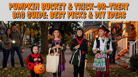 Pumpkin Bucket & Trick-or-Treat Bag Guide: Best Picks & DIY Ideas