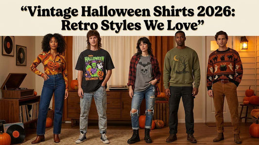 Vintage Halloween Shirts 2026: Retro Styles We Love