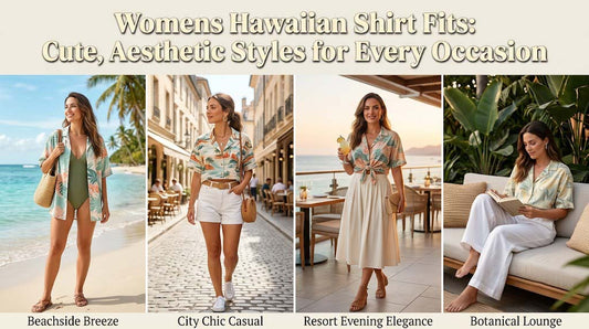 Womens Hawaiian Shirt Fits: Cute, Aesthetic Styles for Every Occasion