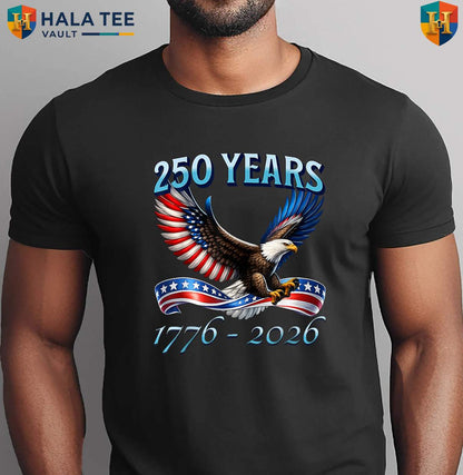 1776 Fourth July Patriotic Shirt American 250th Anniversary 2026 Apparel