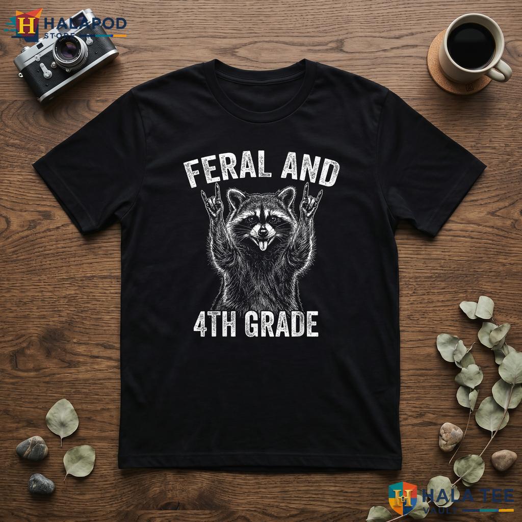 4th Grade School Squad Shirt Boys Girls Back To School First Day Apparel