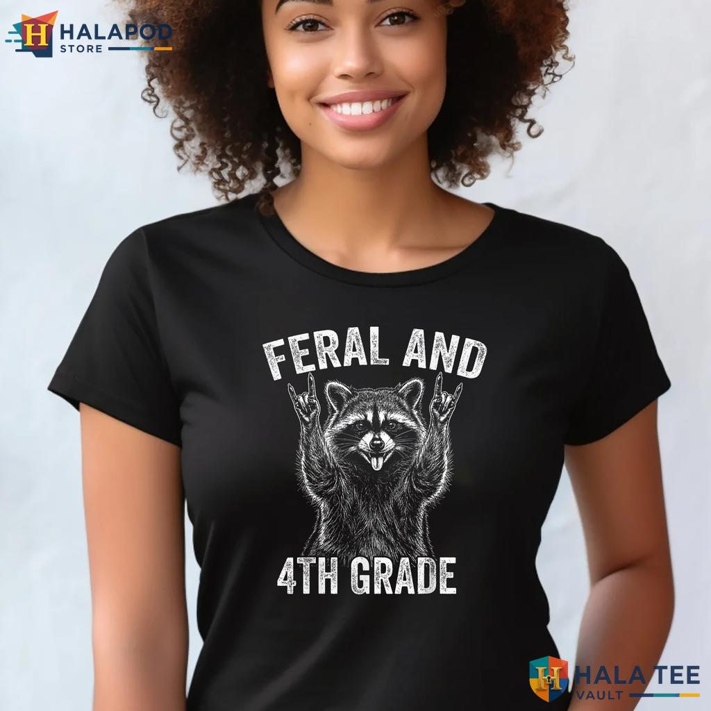 4th Grade School Squad Shirt Boys Girls Back To School First Day Apparel Adult