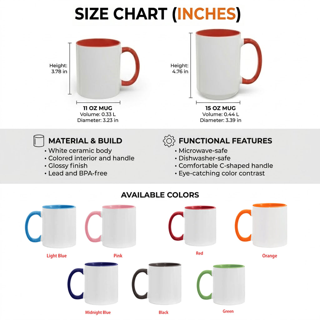 Size Chart For Mugs