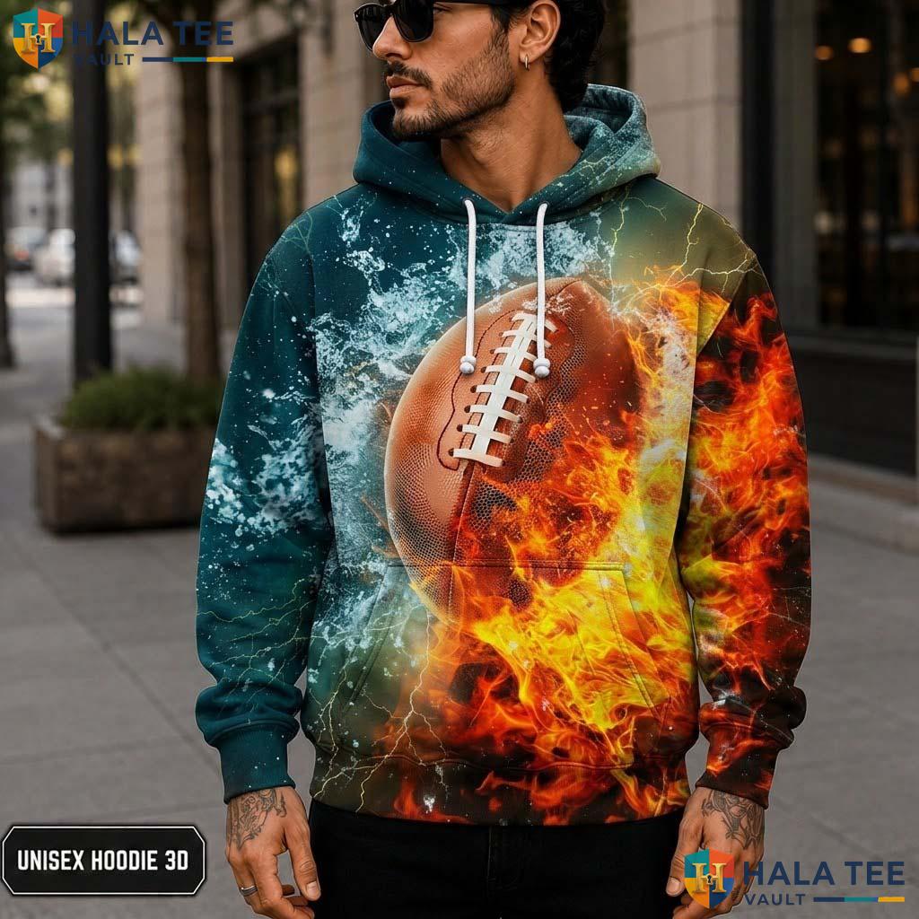 American Football Kids 3D Printed Hoodie Thick Warm Sweatshirt Boys Girls Top