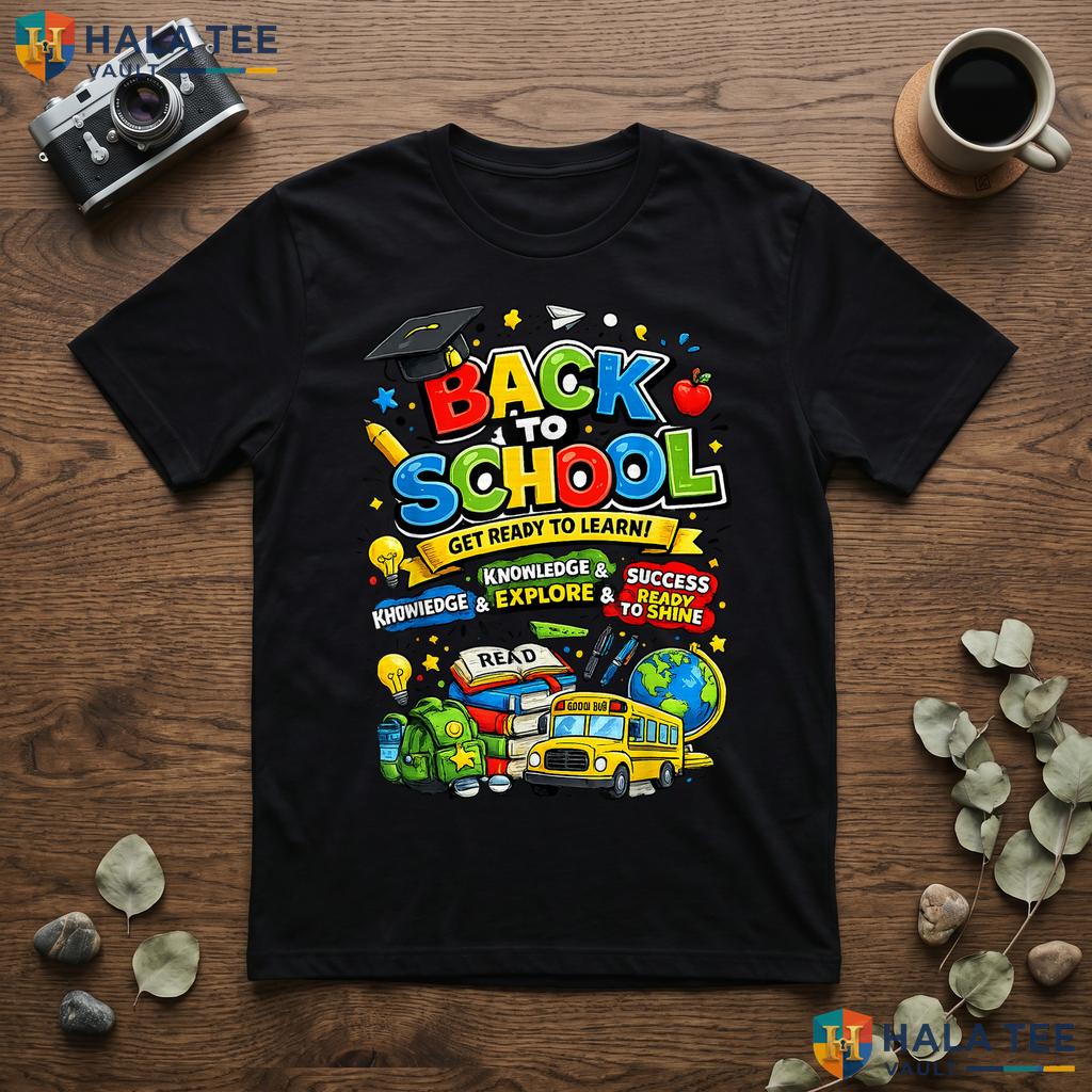 Back To School Supplies Shirt First Day Student Teacher Classroom Top