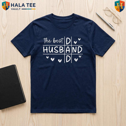 Best Husband Fathers Day TShirt 2026 Daddy Birthday From Wife Apparel Gifts