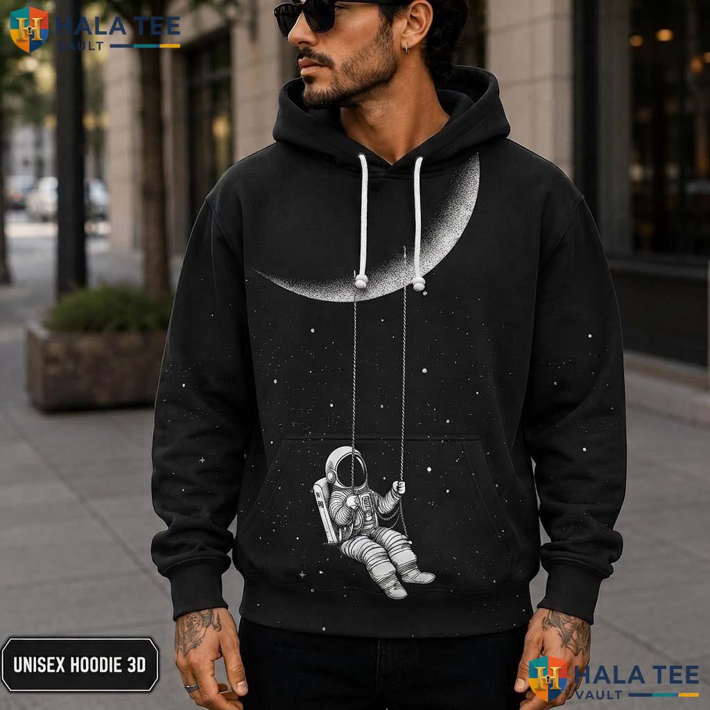 Black Astronaut Skull Hoodie Men Women 3D Graphic Novelty Pullover Top 3D Printed Hoodie