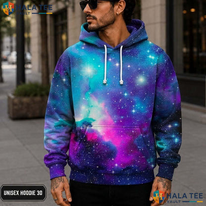 Classic Galaxy 3D Printed Hoodie Warm Thick Hooded Sweatshirt Boys Girls Apparel