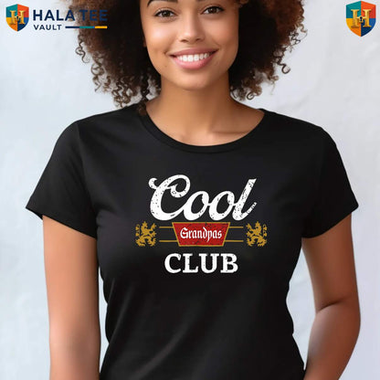 Cool Grandpas Fathers Day Tee Shirt 2026 Mens Club Grandpa Gift Fan Apparel Gear