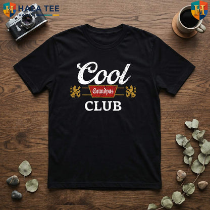 Cool Grandpas Fathers Day TShirt 2026 Mens Club Grandpa Gift Fan Apparel Gear