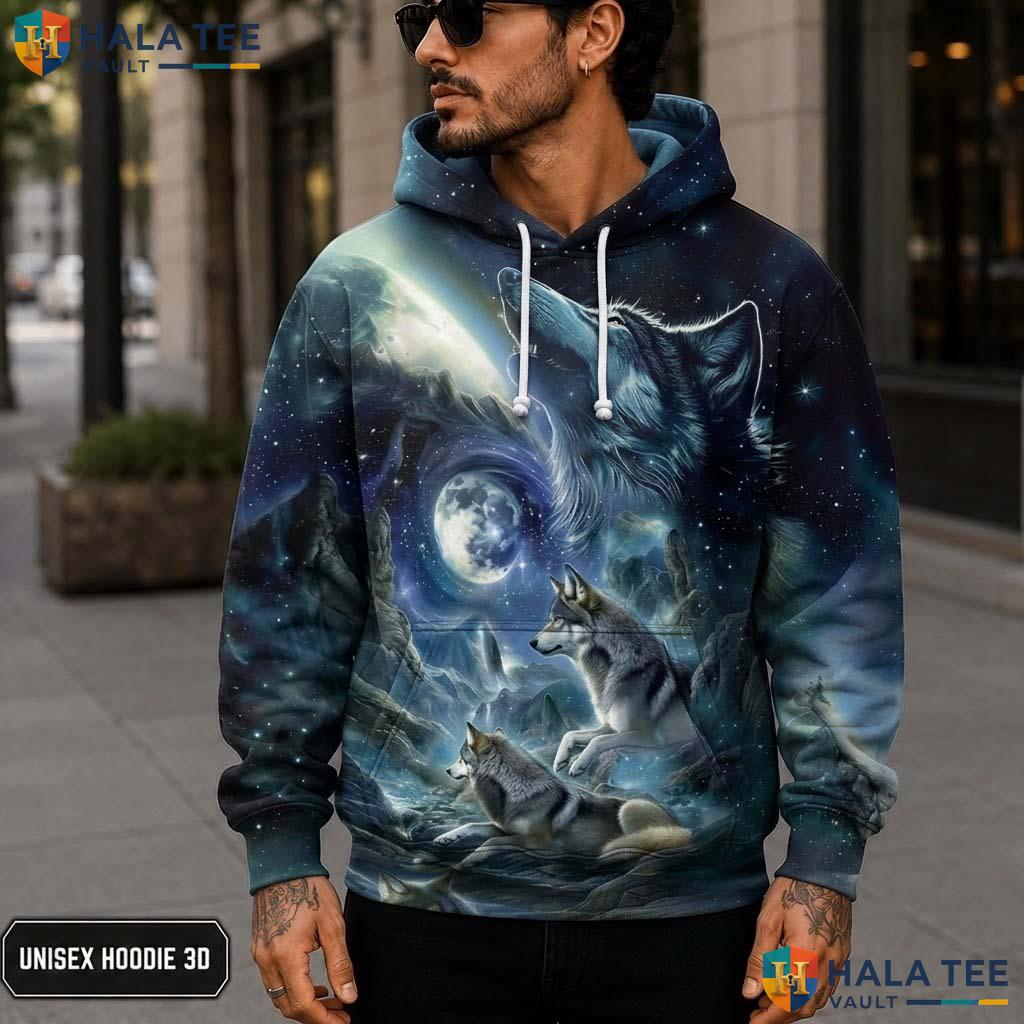 Cool Wolf Skull 3D Printed Hoodie Men Women Graphic Novelty Pullover Apparel