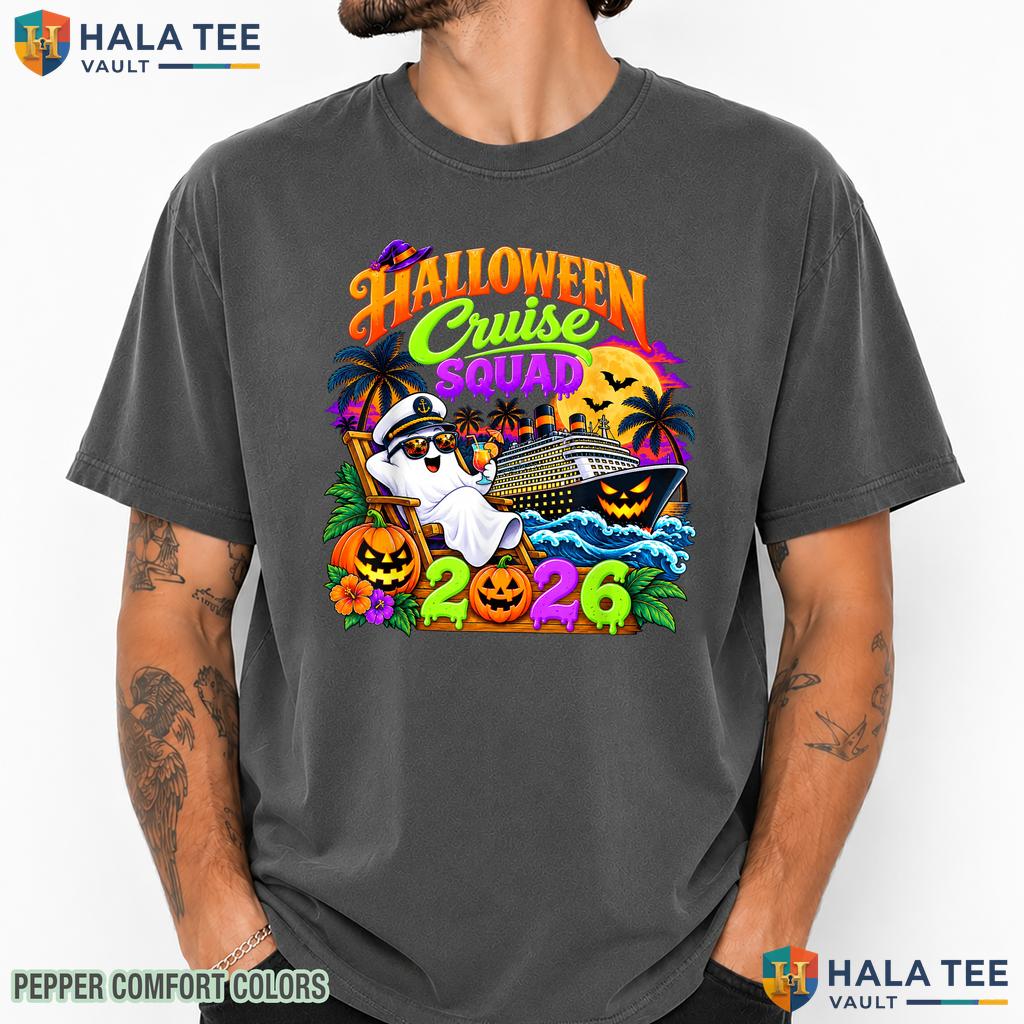 Cruise Squad Family Matching Comfort Colors T-Shirt Halloween Crew