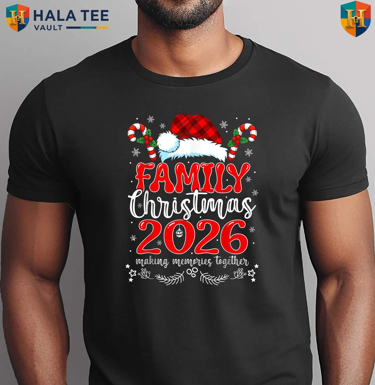 Family Christmas 2026 Pajama Shirt Funny Xmas Squad Matching Holiday Outfit