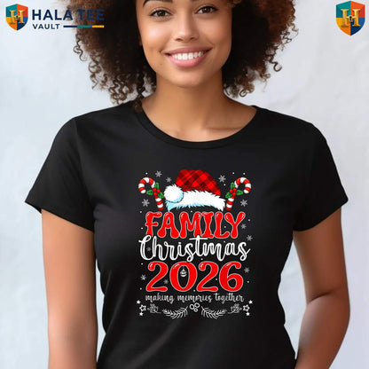 Family Christmas 2026 Pajama Tee Shirt Funny Xmas Squad Matching Holiday Outfit