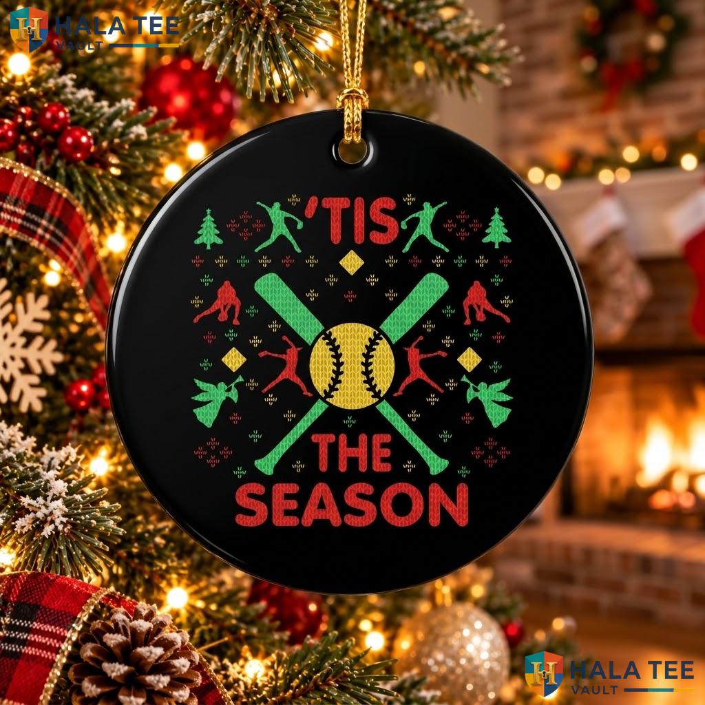 Fastpitch Softball Christmas Ornament Funny Party Holiday Decor Gift