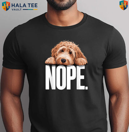 Funny Goldendoodle Art Dog Shirt Men Women Pet Lover Graphic Holiday Apparel