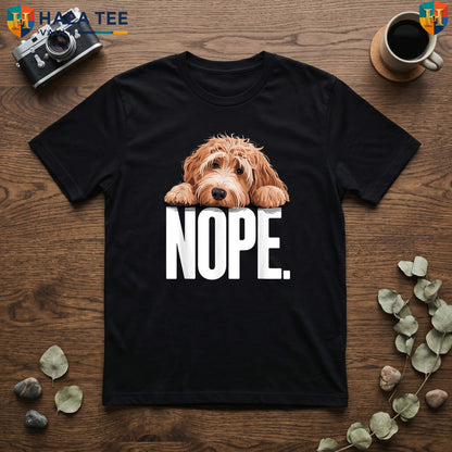 Funny Goldendoodle Art Dog TShirt Men Women Pet Lover Graphic Holiday Apparel