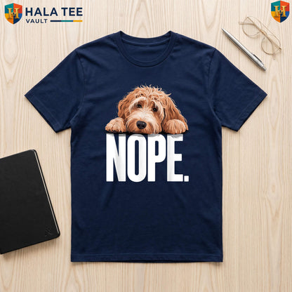 Funny Goldendoodle Art Dog Tee Men Women Pet Lover Graphic Holiday Apparel
