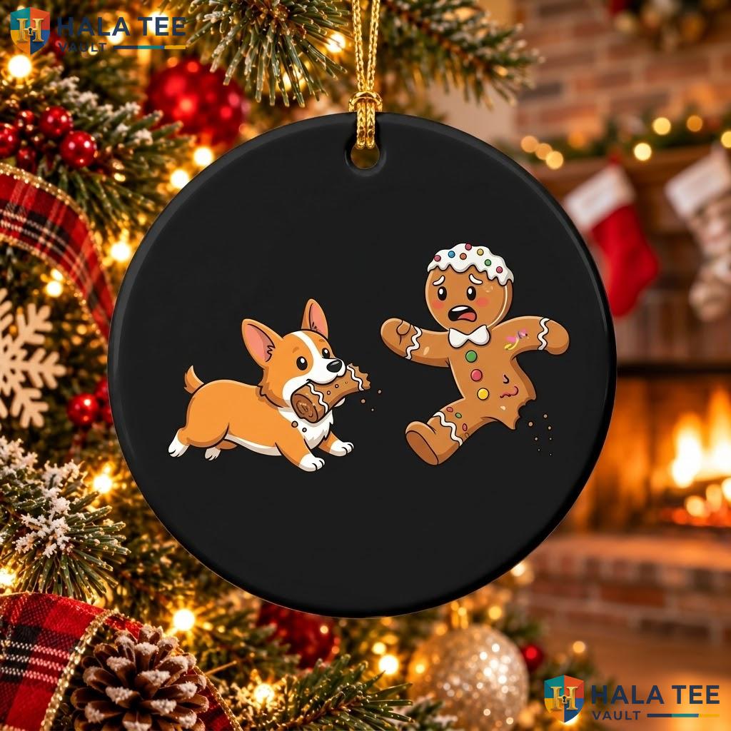 Gingerbread Corgi Dog Christmas Ornament Cookie Mom Pet Lover Decor