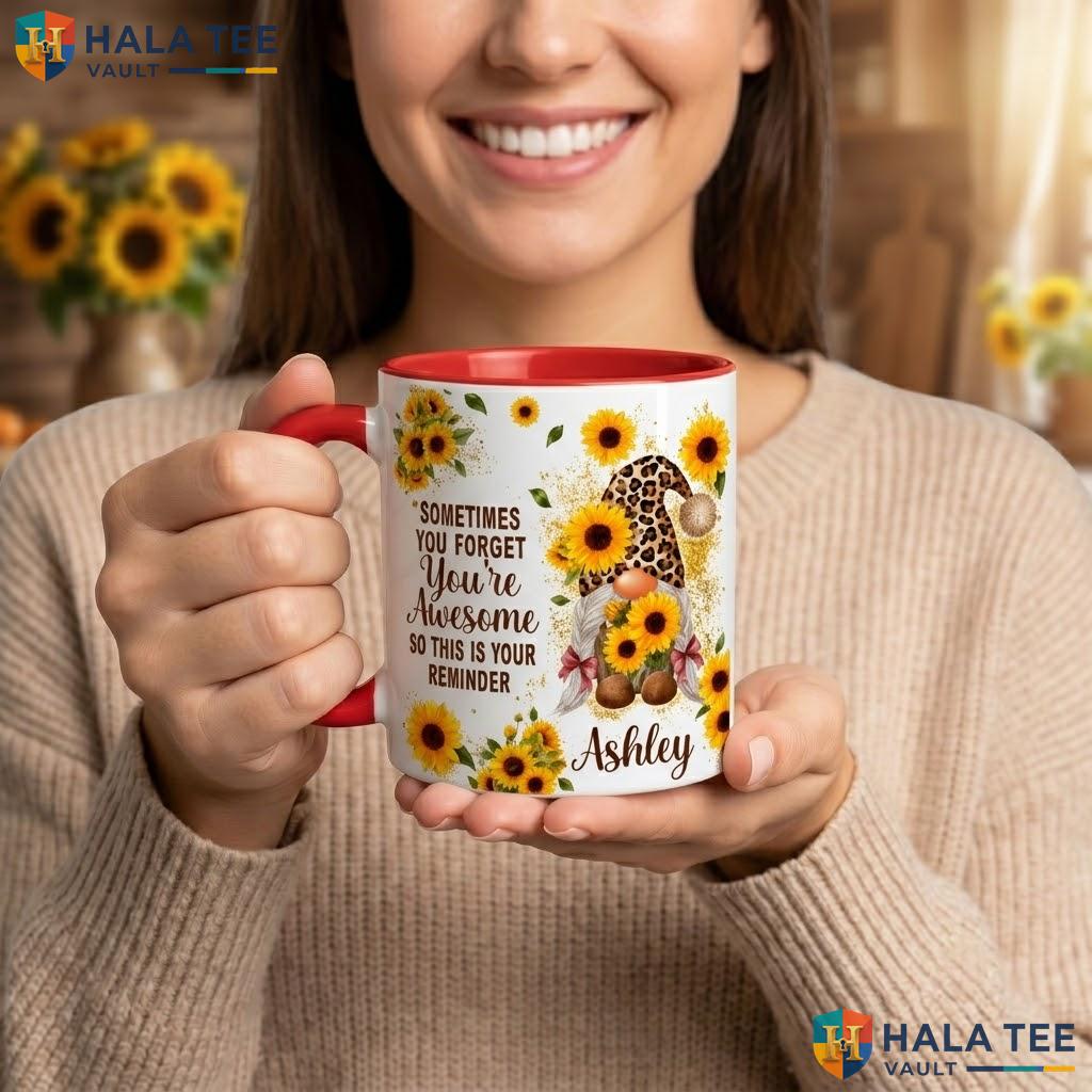 Halloween Gnome Ghost Ceramic Mug Cute Plant Lover Gardening Coffee Camping Mug