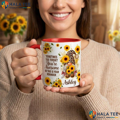 Halloween Gnome Ghost Ceramic Mug Cute Plant Lover Gardening Coffee Camping Mug