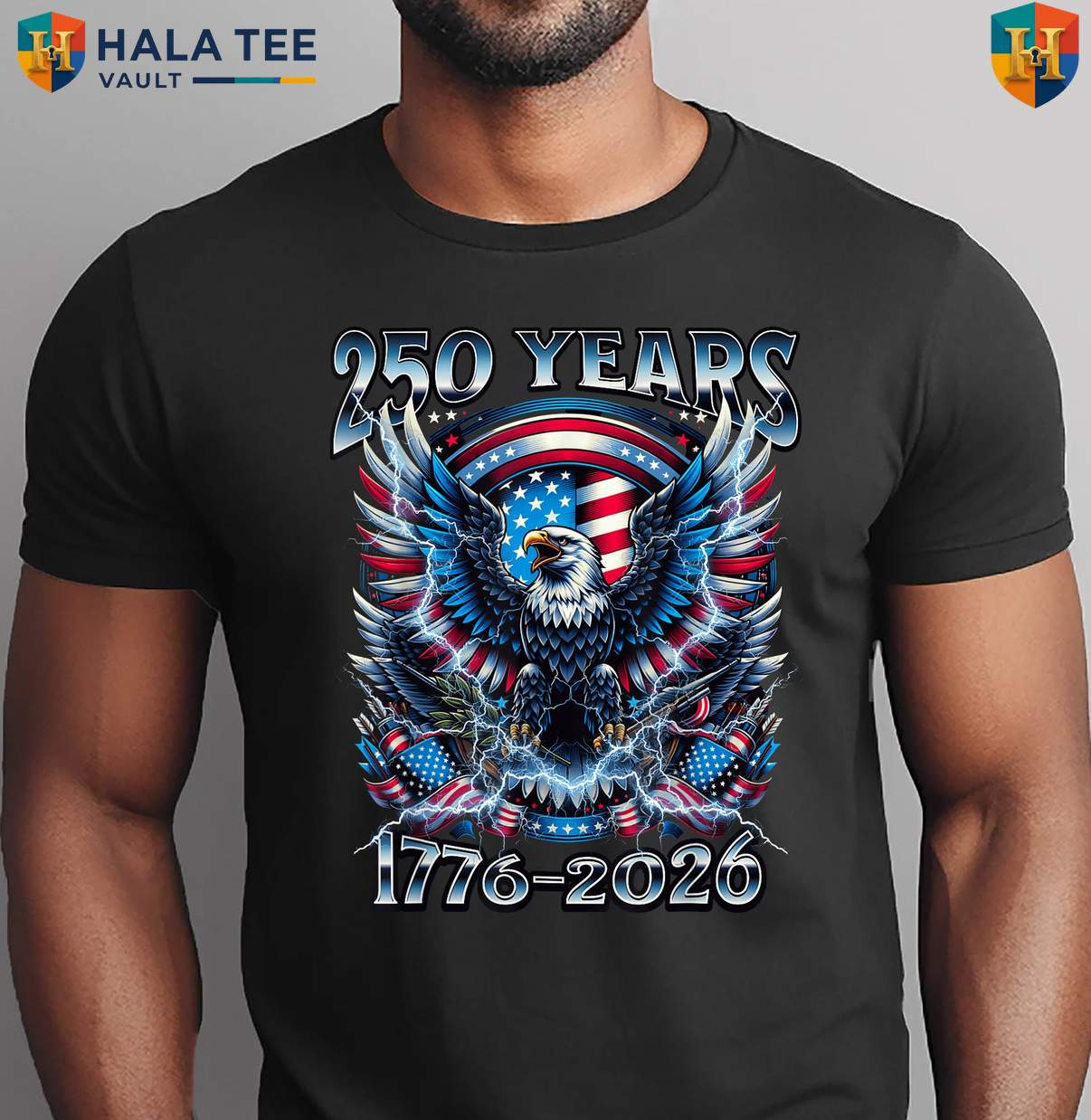 Independence 250 Years Anniversary Shirt 2026 Fourth Of July Patriotic