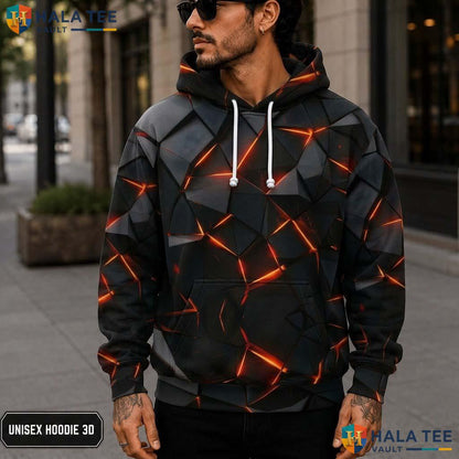 Lava Cubes Kids Galaxy Hoodie Novelty 3D Printed Pullover Boy Girl Top 3D Printed Hoodie