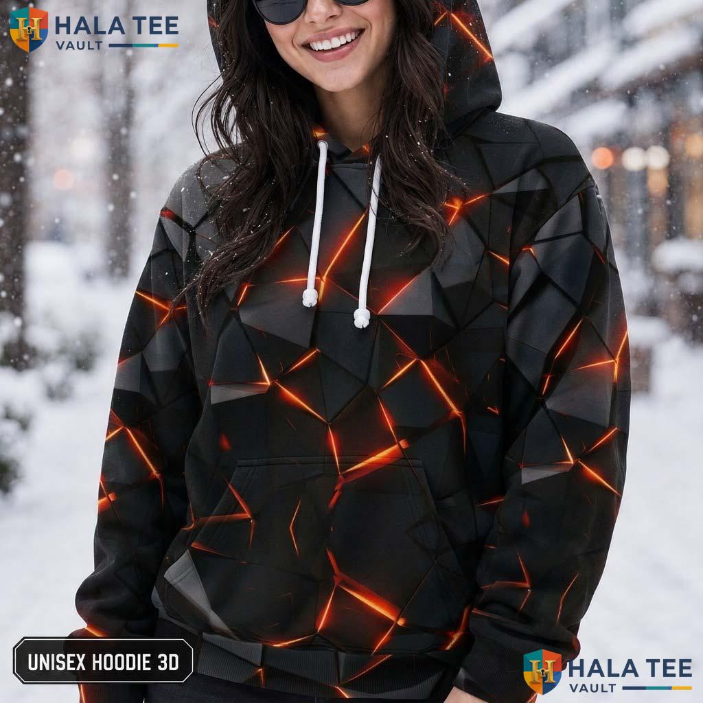Lava Cubes Kids Galaxy Hoodie Novelty 3D Printed Pullover Boy Girl Top AOP Hoodie