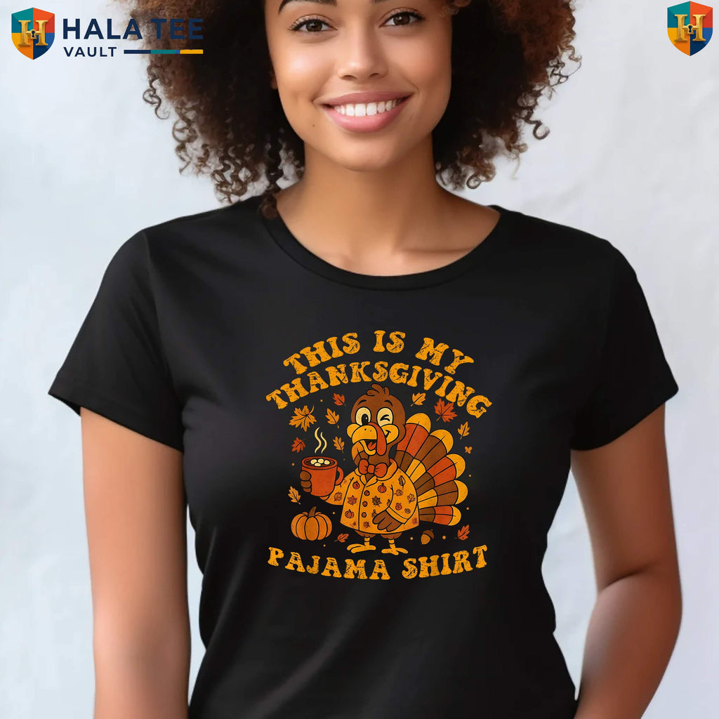 My Thanksgiving Family Pajama Shirt Adult Kid Men Women Holiday Feast Outfit