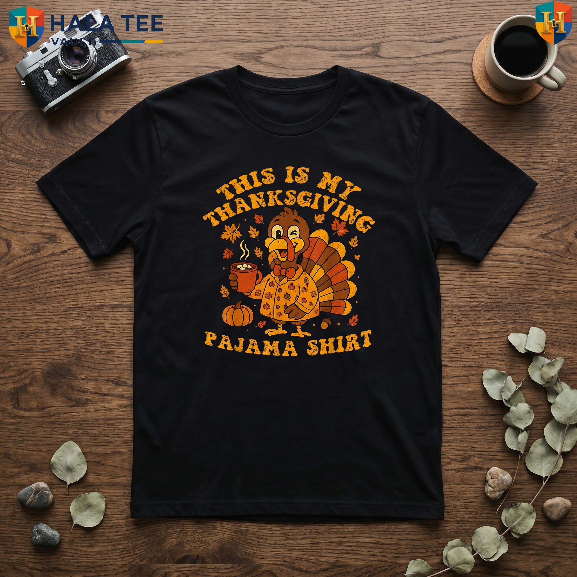 My Thanksgiving Family Pajama TShirt Adult Kid Men Women Holiday Feast Outfit
