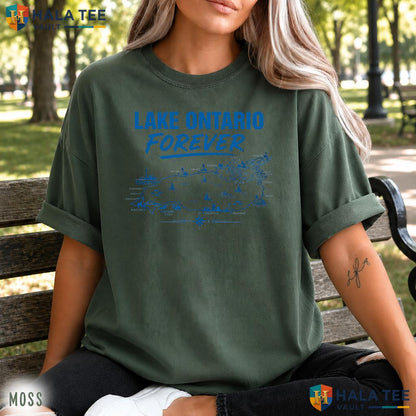 Ontario Forever Comfort Colors Shirt Great Lakes Canada Satire Graphic